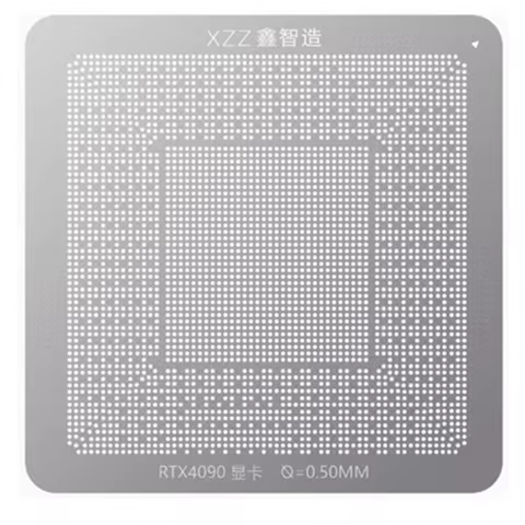XZZ RTX 1050/1060/2060/3060/4070/4090 Graphics Card BGA Reballing Stencil Chips Tin Template Solder