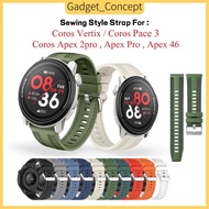 Strap For COROS PACE 3 , COROS VERTIX , COROS APEX 2Pro , COROS APEX PRO , COROS APEX 46MM Strap Sew