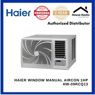 Haier Window Manual Aircon 1HP HW-09RCQ13 (House Hacks)