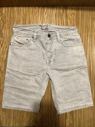 DIESEL 男裝牛仔短褲 淺灰色 ( not Nike, adidas, new balance )