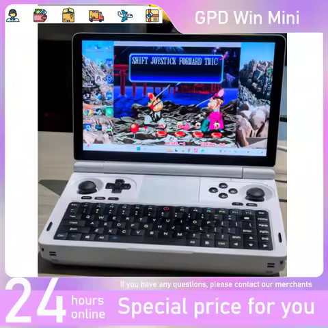 2025 GPD WIN MINI Handheld Gaming PC - Ryzen AI 9 8840U HX370 7-inch 120Hz High Refresh Display