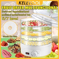 Home Food Dehydrator Hydrated Food Dryer Vegetable Vanilla Meat Dryer Containing 7 Plates of Beef Fr