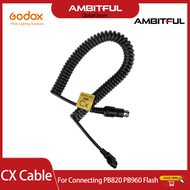 Godox CX máy ảnh cáp điện để kết nối pb820 pb960 nguồn đèn flash gói và cho Canon Speedlite