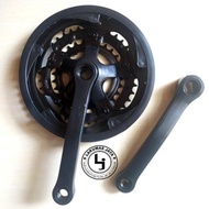 Terbaru!!!! Crank Depan 3 Speed / Gear Tengah Sepeda 3 Susun Gir