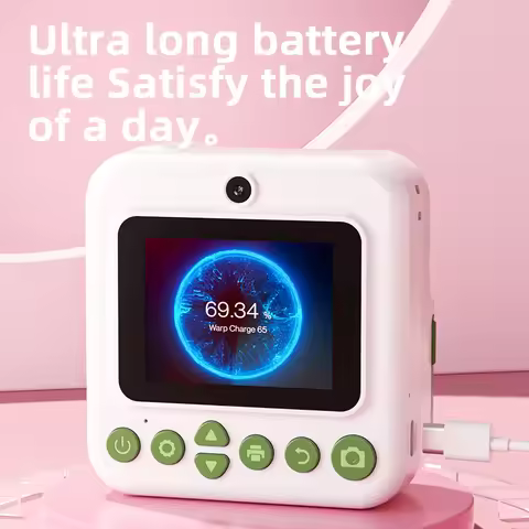 Thermal Printer Camera Y600 S5 Q5 P03 Portable Instant Photo HD Printing Camera Video Games Music Ch