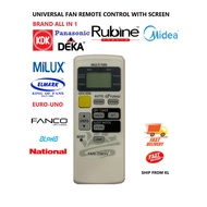UNIVERSAL FAN REMOTE CONTROL CELING FAN WALL FAN REMOTE CONTROL KDK FAN-2989V