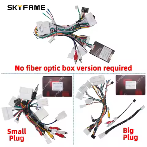SKYFAME Car MOST Optical Fiber Audio Canbus Box Decoder For Toyota Alphard Vellfire Previa Tarago Es