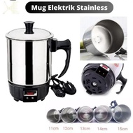 Stainless steel electric mug, iron electric water heater, electric mug heater