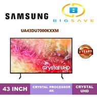 SAMSUNG 43" UA43DU7000KXXM CRYSTAL UHD DU7000 4K SMART TV