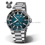 ORIS 0179877544175-Set Men's Watch Aquis GMT Whale Shark Limited Edition Automatic 43.50mm SS Bracel