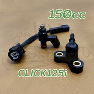 หัวฉีด+แปลงหัวฉีด+ฝาครอบหัวฉีด คลิก125i รหัสKZR หัวฉีด คลิก125i เวฟ110i-ใหม่ 8รู(W) KZR แปลงหัวฉีด S
