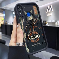 Case For VIVO Y95 Y93 Y93s Y91 Y91i Kung Fu Cat Pattern Mobile Phone