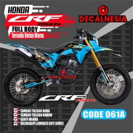 Decal Sticker Full Body Motorcycle Honda CRF 150 L Accessories Modification Variation - Sticker CRF 