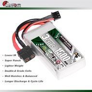 CD3S1500110 || Coddar 3S 11.1V 1500mAh 110C XT60 LiPo Battery