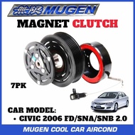 MUGEN COOL CIVIC 2006 FD SNA SNB 2.0 COMPRESSOR MAGNET CLUTCH 7PK HONDA BRAND NYGP