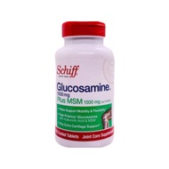 Schiff Glucosamine 1500mg MSM and Hyaluronic Acid 150 tablets