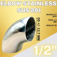 STAINLESS ELBOW 1/2" Inch SUS 201