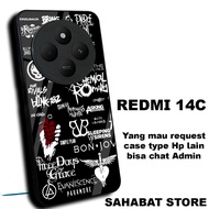 HP Case Redmi/S14hp, glossy/softcase, Redmi 14C/ Casing, Redmi 14C/, can request other types