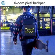 Youpin divoom divoom DIY Pixel Bag Backpack Large Capacity Computer Backpack LED Screen Sports Travel Bag