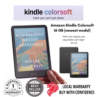 Amazon Kindle Colorsoft 16 GB (2025 1st Gen) color display and adjustable warm light tablet ereader