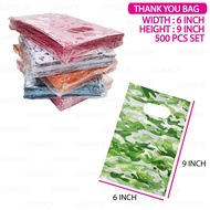 [GMRACK] THANK YOU PLASTIC BAG GIFT BAG 4X6" 5X8" 6X9" 7X10" 8X11" 9X13" 11X15" 12X17" 13X18" 100/20