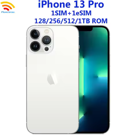 iPhone 13 Pro 128GB 256GB 512GB 1TB ROM 6.1' Retian XDR OLED Original OLED 12MP Face ID Unlocked 5G 