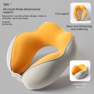 Memory Foam U-shaped Pillow Removable and Washable Travel Pillow Slow Rebound Memory Foam U-shaped Pillow