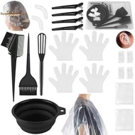 TRTR Hair Dye Brush And Bowl Set Ear Caps Dye Mixer Hair Tint Dying Coloring Applicator Dye Tool Hai
