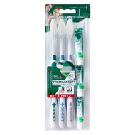 Dentiste Nighttime Sensitive Toothbrush (Set of 3 with 3 Free 5g Toothpaste)