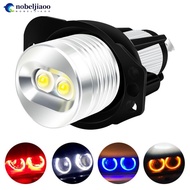 NOBELJIAOO 1Pc Car LED Angel Eyes Marker Light Bulbs Automobile Side Light Bright Headlights Replace
