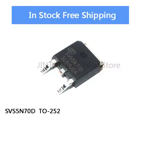 20Pcs 5N70 SVS5N70D TO-252 MOSFET IC Chip In Stock