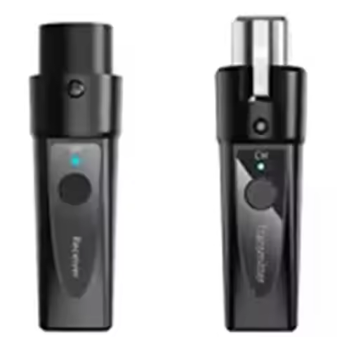Y23A-XLR Wireless Microphone 2.4Ghz Transmitter Receiver Rechargeable Audio Adapter Wireless Mic Sys