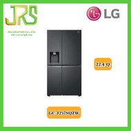 LG ตู้เย็นSide by Side 22.4Q พร้อมที่กดน้ำแข็ง Wifi รุ่น GC-J257SQZW สีดำ (1 ชิ้น ต่อ 1 คำสั่งซื่้อเท่านั้น)