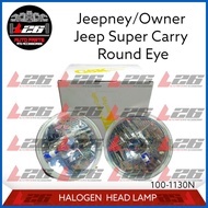 ﹍ ∏ ┬ 7INCHES UNIVERSAL Round Halogen Headlamp Headlight H4 SUZUKI MULTICAB CATEYE JEEPNEY OWNER JE