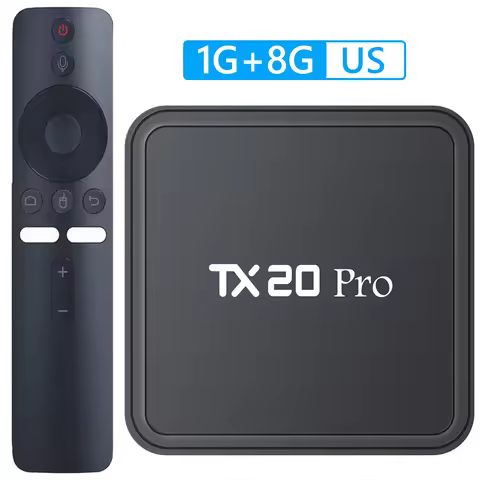 Android 15 Smart TV Box Allwinner H313 Quad Core 4K HD Media Player with Dual WiFi and Bluetooth 5.2