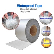 ohmystore Super Waterproof Tape Butyl Rubber Aluminium Foil Tape for Roof Pipe Repair | Pita Kalis A