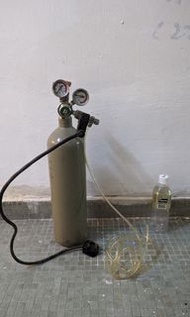 Co2 氣樽加電磁閥 魚缸 水族