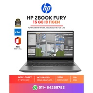 HP ZBook Fury 15 G8 Engineering Mobile Workstation | i9 11th Gen | 64GB RAM 4GB RTX A3000 1TB SSD | 