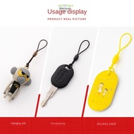 STARYSWAY 8-shaped Elastic Rope, Plastic Nylon Rope DIY Handmade Accessories,  Access Card Hanging R