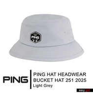 PING HAT HEADWEAR BUCKET HAT 251 2025 PING HAT MEN หมวกกอล์ฟ หมวกกีฬาผู้ชาย