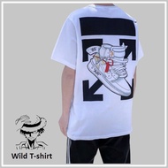 [Bestselling] Tshirt Hype Offwhite Off white Shoe Shoes Off white Kaos sepatu Off white Kaos Putih s