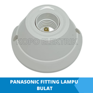Panasonic Fitting Lampu Bulat Putih