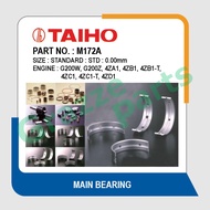 Taiho Main Bearing M172A for Isuzu Trooper 2.0 G200Z G200W Aska Fargo WFR10 JJ110 1.6 1.8 4ZA1 4ZB1 