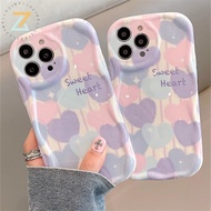 Redmi A1 Redmi A2 Redmi 9A Redmi 9C Redmi 9T Redmi 10 Redmi 10C Note 9S Note 11S 4G Note 9 Pro 4G Redmi 11 Prime 5G Color matching purple heart silicone phone case