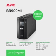 APC Back UPS Pro BR 900VA, 6 Outlets, AVR, LCD Interface BR900MI