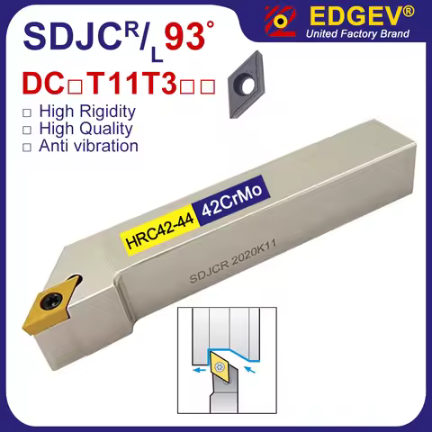 SDJCR1212H11 SDJCR1616H11 SDJCR2020K11 SDJCR2525M11 SDJCR SDJCL 1616 turning tool DCGT DCMT tool hol