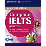 Complete IELTS Bands 4-5 / 5-6.5 / 6.5-7.5 Students Book with Answers【Only Books】