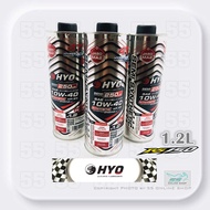 HYO 4T Minyak Hitam Engine Oil SEMI SYNTHETIC 10W-40 1.2Litre 100% Original Suitable For RS150 Y15