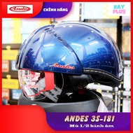 Mũ Nón bảo hiểm 1/2 Andes 3S181 - Kính âm