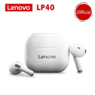 Lenovo LivePods LP40 TWS Semi-in-ear Earphones Bluetooth Headphones True Wireless Earbuds with Touch Control Headset Original Over The Ear Headphones